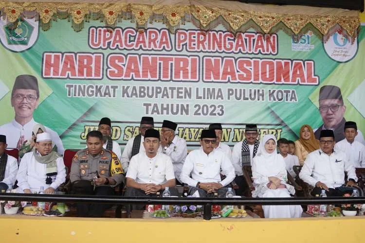 Jadi Inspektur Upacara HSN 2023 Tingkat Limapuluh Kota, Ini Pesan Bupati