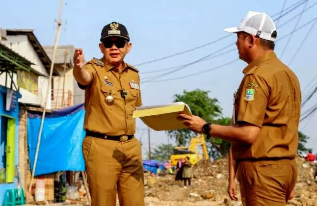 Jalan Kalimalang Bakal Jadi Icon Kabupaten Bekasi, Pj Bupati Minta Bangli Segera Ditertibkan