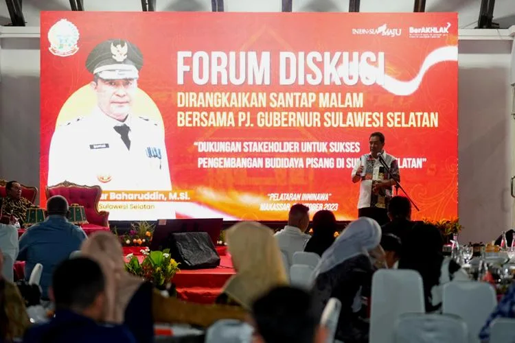 Pj Gubernur Sulsel Bachtiar budidaya pisang