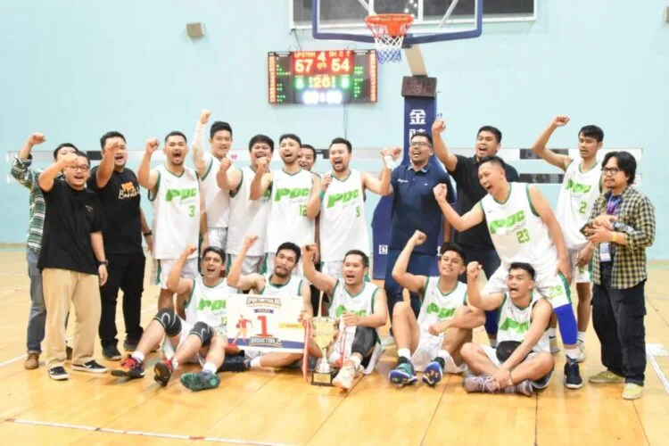 Tim Bola Basket Sub Holding Upstream Rebut Juara Pertamina Cup 2023