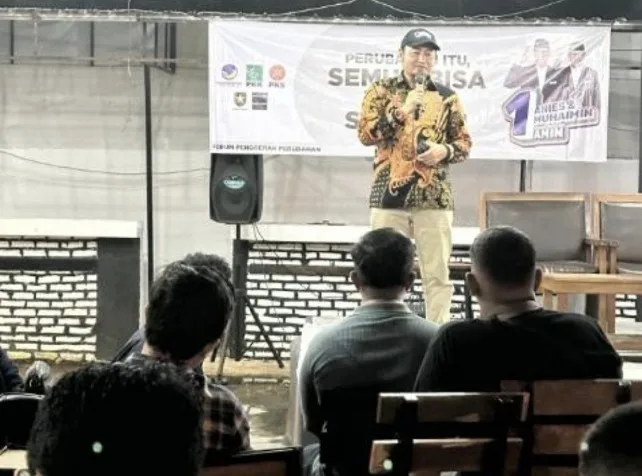 Rahmat Saleh Pimpin Deklarasi Gen Z Dukung AMIN di Sumbar