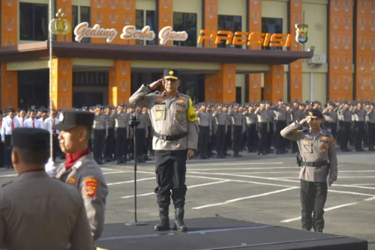 Polda Lampung Gelar Upacara Hari Kesadaran Nasional