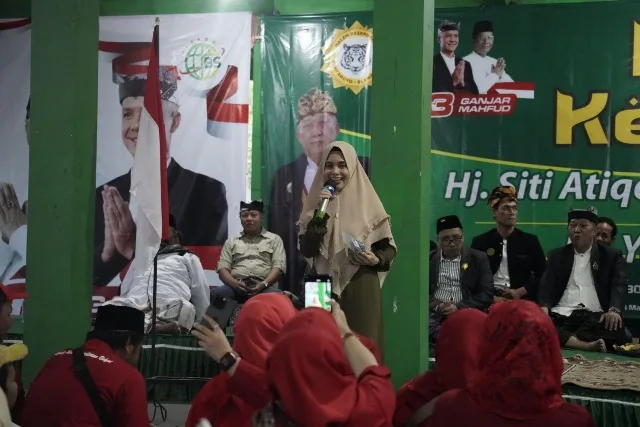 Atikoh Ganjar ke Pemilih Muda: Cek Track Record Calon Pemimin