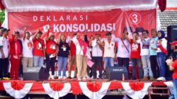 Relawan Nganjuk Bersama Siti Atikoh Deklarasi Ganjar-Mahfud Menang Satu Putaran