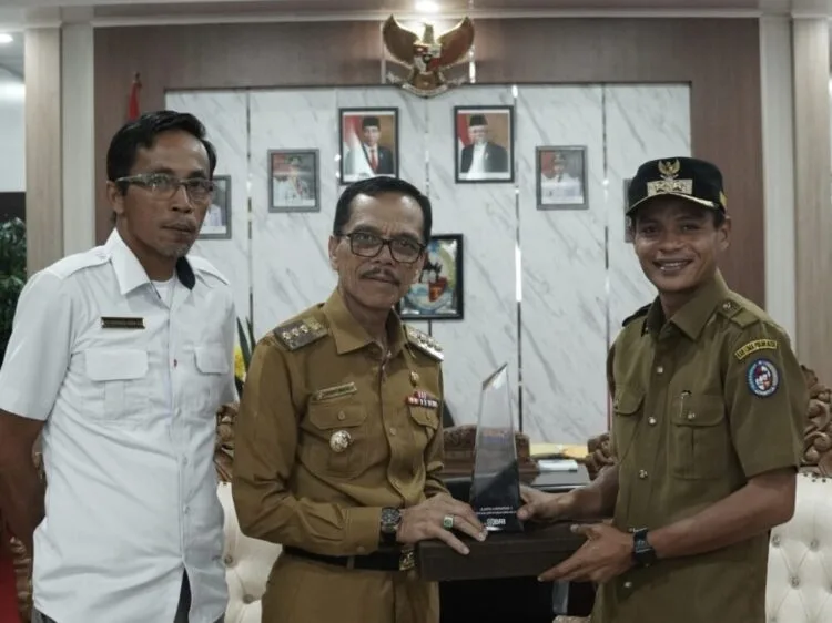 Bupati Safaruddin Bangga Nagari Sitapa Juara 4 Nasional Nugraha Desa Brilian 2023
