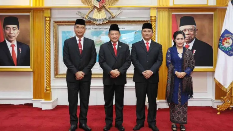 Dilantik Mendagri Tito, Kombes Pol Edfrie R Maith Resmi Jabat Asdep PKPD BNPP