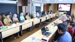 Kegiatan asistensi oleh Kepala BSKDN kemendagri, Yusharto Huntoyungo ke Bappeda Kota Semarang Provinsi Jawa Tengah.