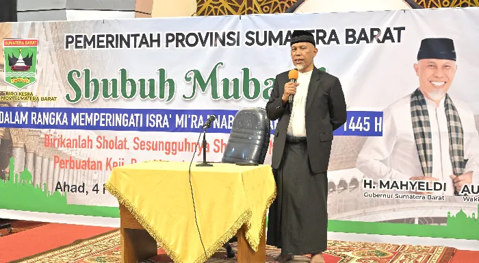 Gubernur Sumbar Ingatkan Setiap Kepala OPD Pastikan ASN Muslim di Bawahnya Wajibkan Anak Mereka Bisa Mengaji