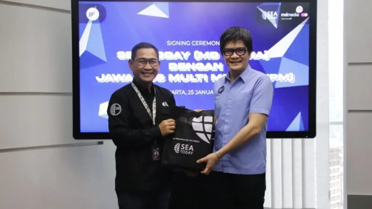SEA Today dan Jawa Pos Multimedia Sepakati Kerja Sama Distribusi dan Komersialisasi Program