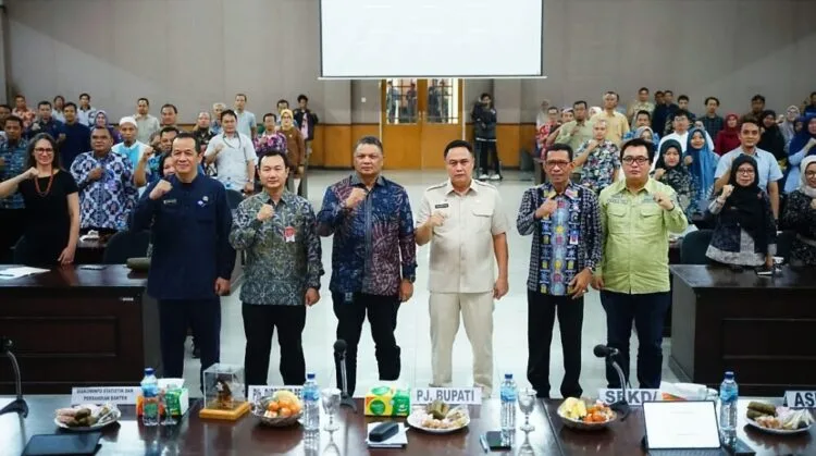 Pertama di Provinsi Banten, Kabupaten Lebak Launching Data Statistik Sektoral Daerah dalam e-Walidata SIPD Tahun 2024