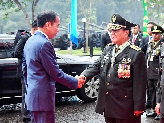 Dapat Anugerah Pangkat Istimewa dari Presiden Jokowi, Menhan Prabowo kini Berpangkat Jenderal Bintang 4