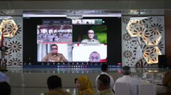 Kegiatan Forum Konsultasi Publik (FKP) Rencana Awal RKPD Sulbar tahun 2025 yang diselenggarakan Bapperida Sulbar secara hybrid di Graha Sandeq, Kompleks Kantor Gubernur Sulbar, Senin (5/2/2024).