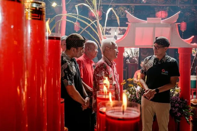 Simbol Kebhinekaan, Menparekraf Apresiasi Event Grebeg Sudiro Bentuk Akulturasi Budaja Jawa dan Tiongoa