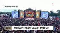 Puluhan Ribu Massa Ikut Hajatan Rakyat Ganjar-Mahfud di Banyuwangi
