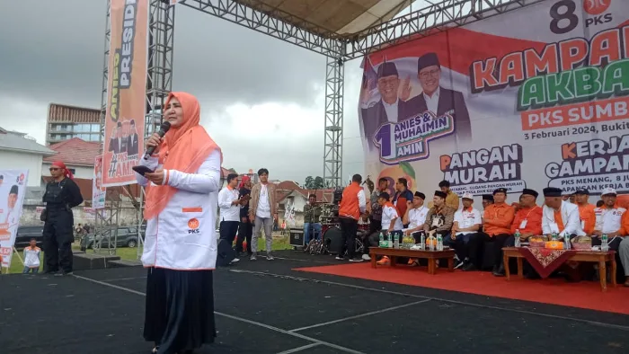 Ajak Masyarakat Bantu PKS di TPS, Hj. Nevi Zuairina: Kami Tak Punya Watak Pengkhianat  