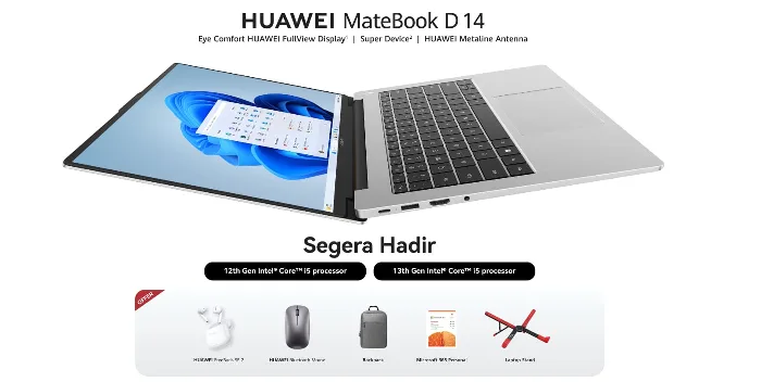 Bakal Di-First Sale di Minggu Ketiga Maret Ini,  Yuk Intip Spek dari Huawei MateBook D 14