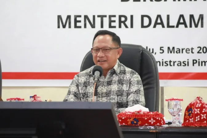 Mendagri: Fokus Kembangkan SDM, Kepala Daerah di Sulteng Jangan Terlena dengan Kekayaan Sumber Daya Alam