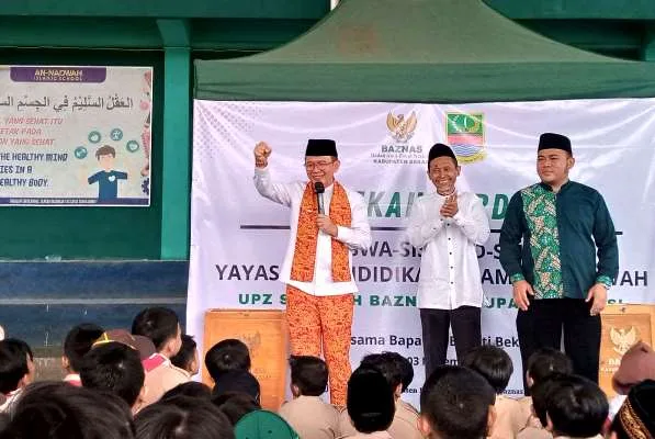 Baznas Kabupaten Bekasi Himpun Zakat Fitrah dari 760 Sekolah