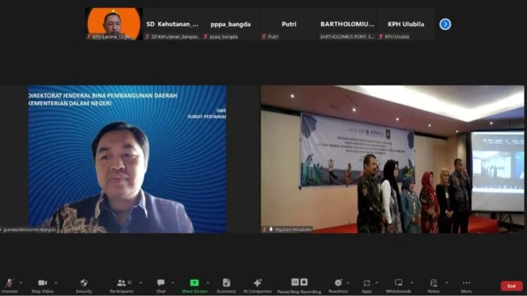 Ditjen Bina Bangda Kemendagri Dorong Partisipasi Perempuan dan Generasi Muda dalam Perhutanan Sosial
