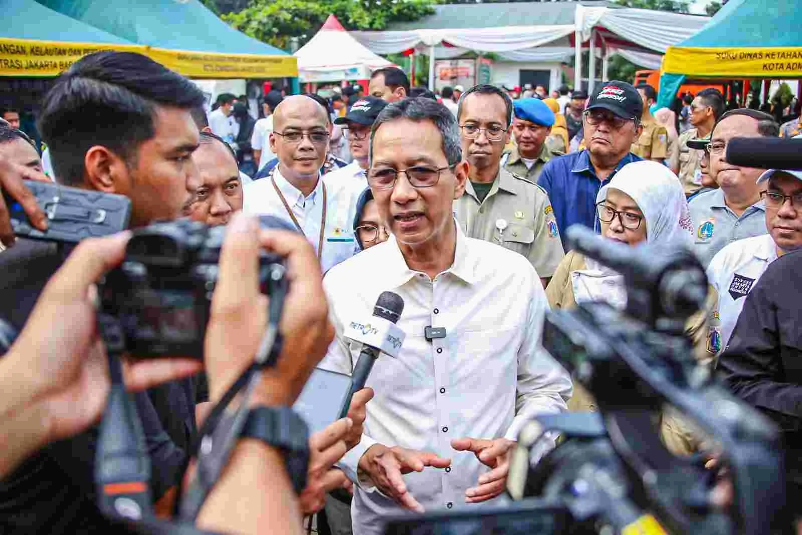 ASN DKI Dikabarkan WFH Pasca Libur Lebaran, Heru Budi: Tidak Ada Yang WFH, Semua Masuk!