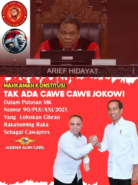 Haidar Alwi: Tuduhan Kecurangan Pemilu Tak Terbukti, Tolong Dicatat!