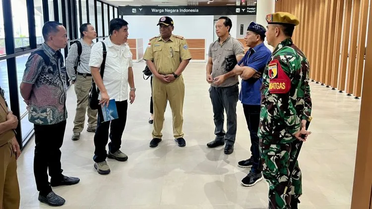 Direktur C Bais Sambangi PLBN Sei Nyamuk, Wacana Penyelesaian OBP RI – Malaysia Jadi Pembahasan