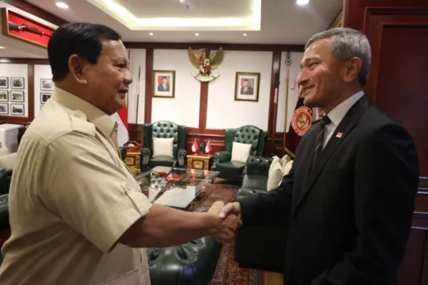 Menhan Prabowo: Kerjasama Bilateral dengan Singapura Berkontribusi terhadap Perdamaian dan Stabilitas Regional