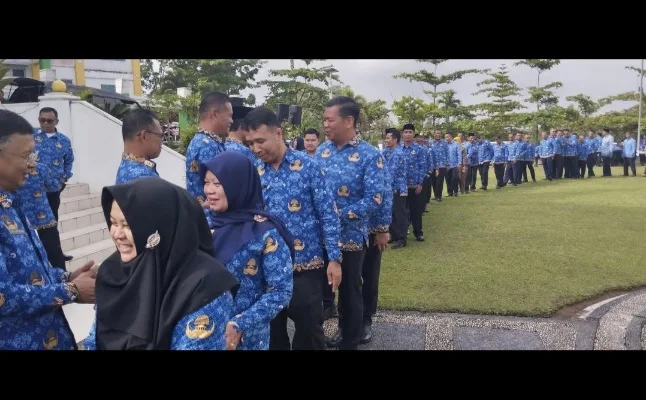 Pemkab Lima Puluh Kota Gelar Apel Bersama dan Halal Bihalal