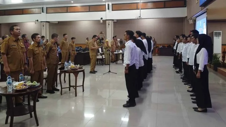 Pj. Bupati Kukuhkan Kepengurusan Forum Komunikasi Masyarakat Siaga Bencana Kabupaten Lebak