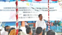 Mentan Amran Lepas Ekspor Perdana 50 Ribu Ton Jagung ke Filipina