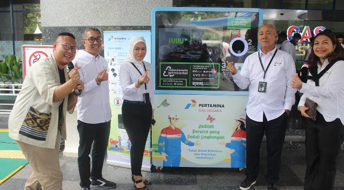 Rayakan HUT ke-59 dan Dukung Program Dekarbonisasi NZE 2060, PGN Luncurkan Mesin RVM