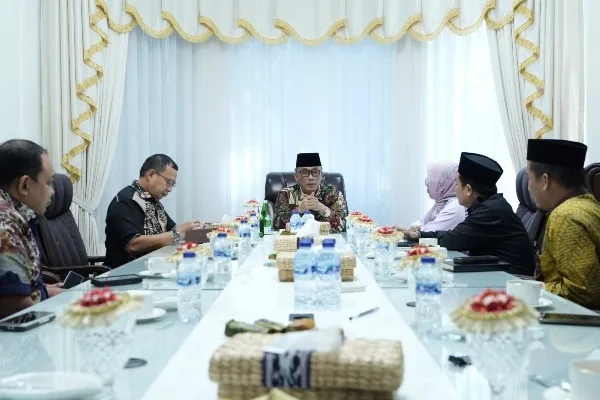 Prof Zudan dan Ketua KPU Sulsel Bahas Persiapan Pilkada Serentak 2024