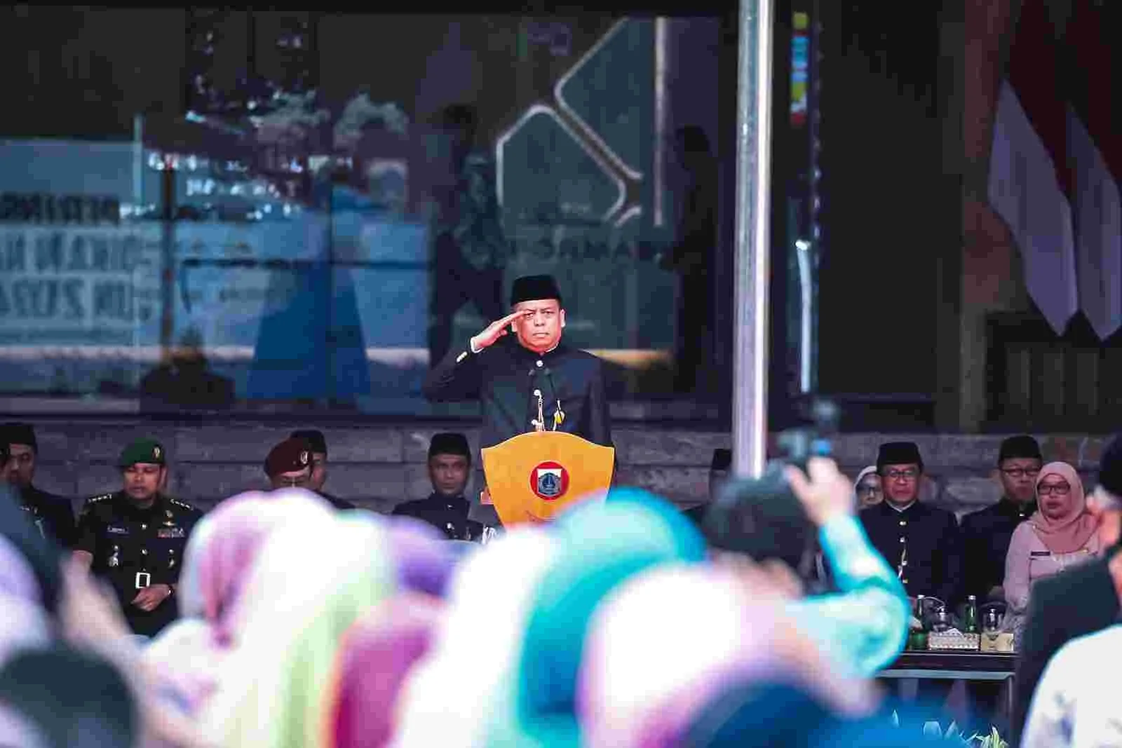 Sekda Joko Bacakan Amanat Mendikbutristek Pada Upacara Hardiknas 2024
