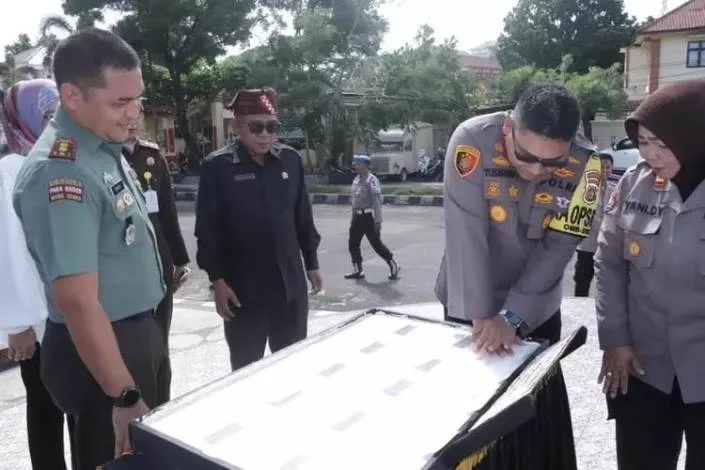 DPRD Lampung Selatan Apresiasi Inisiatif Polres Launching Kelurahan Pemilu Damai 2024