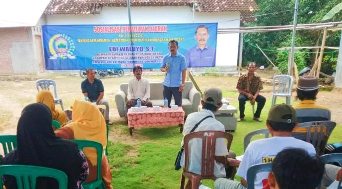 Fraksi PAN DPRD Lampung Selatan Sosper Ketertiban Umum dan Perlindungan Masyarakat
