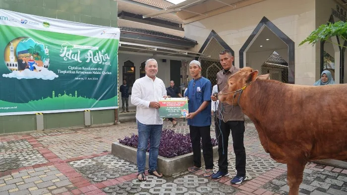 PGN Bagikan 382 Hewan Qurban di Sekitar Wilayah Operasional