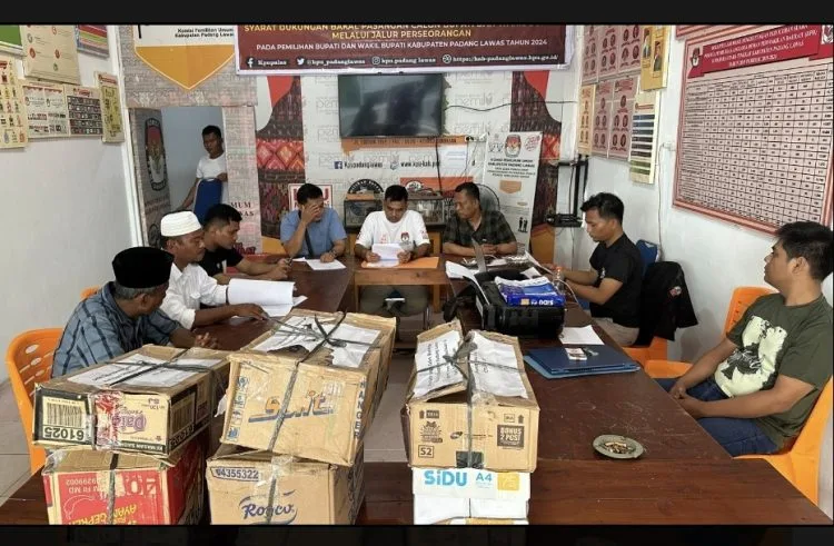 Bawaslu Padang Lawas Terima Gugatan Paslon Pilkada Ilham-Maruli