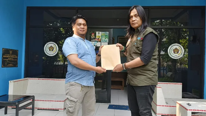 Ambil Formulir Pendaftaran, Pemred Megaswara Network Turut Ramaikan Bursa Bacalon PWI Kota Bogor