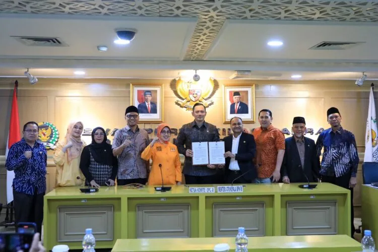 Raker Dengan Menteri ATR/BPN, Komite I DPD RI: Pelayanan Pertanahan di Sumsel Tidak Memuaskan