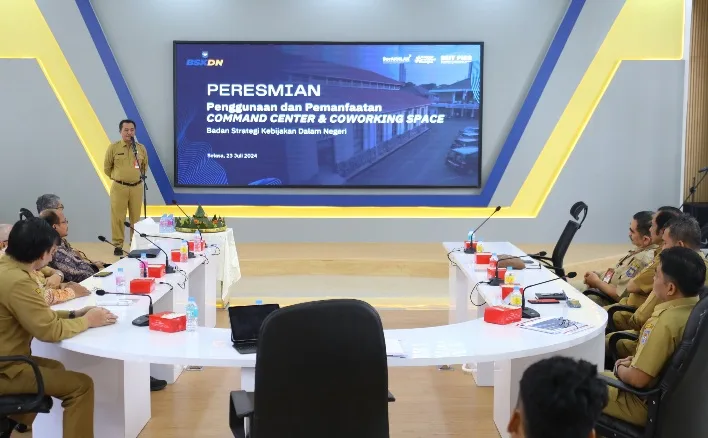 Kepala BSKDN Resmikan Command Center