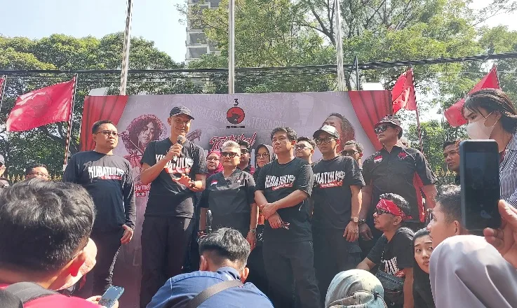 Ganjar Singgung Bahaya Pembungkaman saat Peringatan Kudatuli