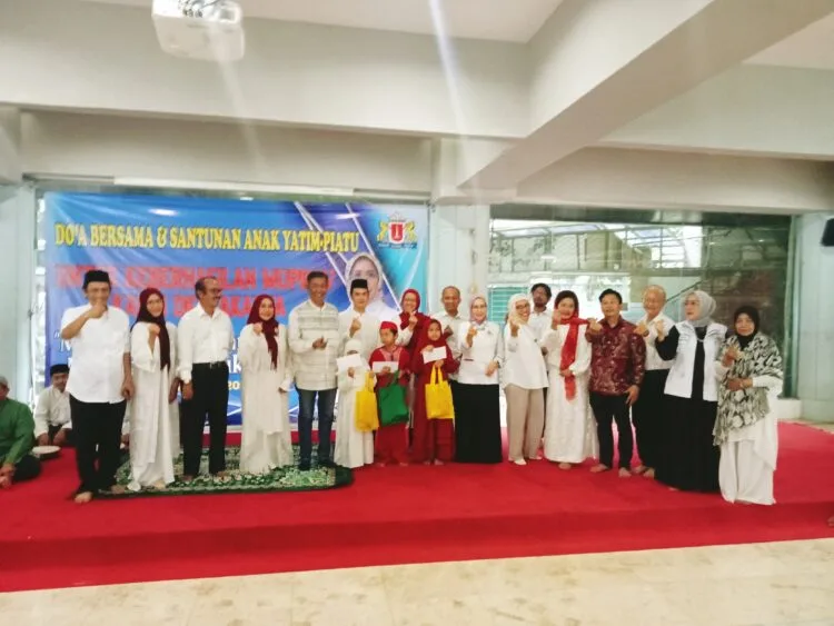 Minta Doa Ratusan Anak Yatim, Kadin DKI Berharap Musrov Mendatang Dapat Berjalan Sukses