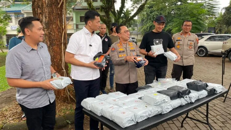 Polda Metro Jaya Gagalkan 45 Kg Sabu Asal Palembang Senilai Rp 45 Miliar