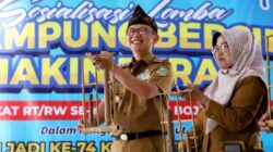 Diikuti Jutaan Peserta, Pj Bupati Bekasi Targetkan Lomba Kampung Bersih Pecahkan Rekor Muri
