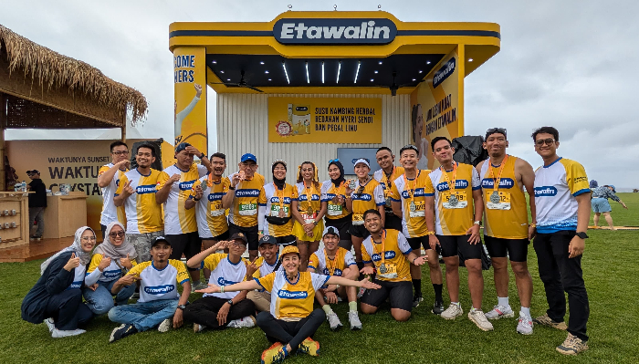 Dukungan Gaya Hidup Sehat, Etawalin Berpartisipasi di Maybank Marathon 2024 Bali 