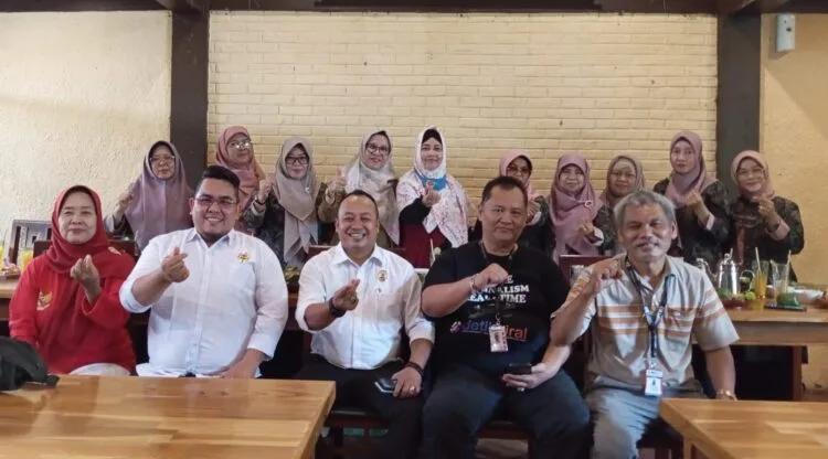 Audiensi dengan PWI, Paguyuban TKN Kota Bekasi Keluhkan Ulah LSM dan Wartawan Bodrek
