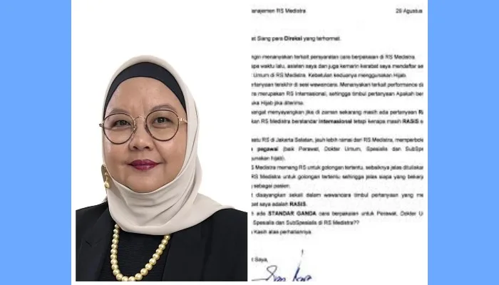 Viral, Dokter Spesialis Onkologi RS Medistra Jakarta Mengundurkan Diri Lantaran Dilarang Berjilbab di Tempat Kerja
