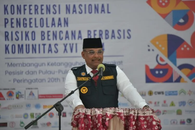 Pj Gubernur Safrizal: Upaya Penanggulangan Risiko Bencana adalah Kerja Kolaboratif