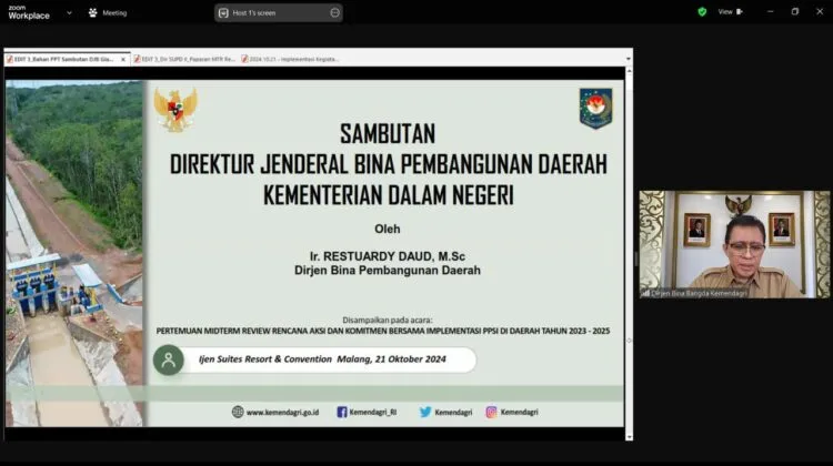 Jadi Kunci Ketahanan Pangan Nasional, Kemendagri Ingatkan Pengelolaan Irigasi Berkelanjutan