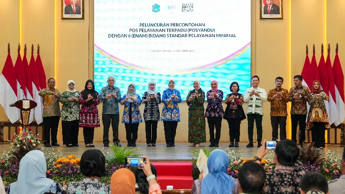 Tri Tito Karnavian Luncurkan Percontohan Posyandu dengan 6 Bidang SPM di Jakarta